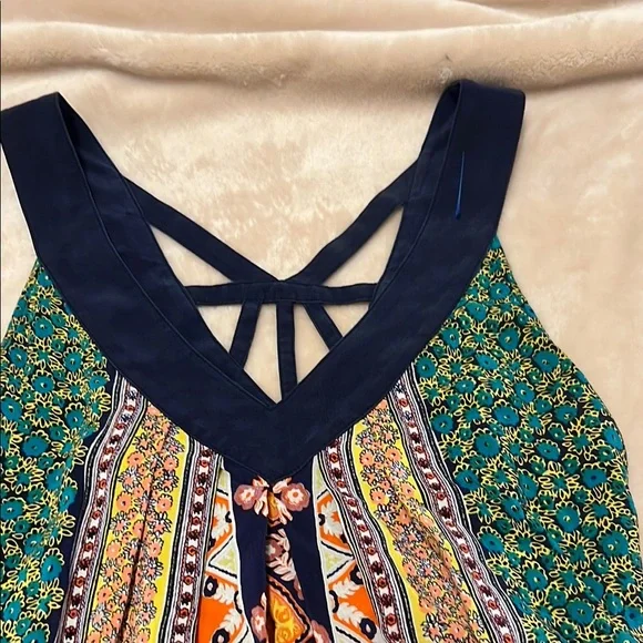 Anthropologie-Maeve Colorful Sleeveless Tank Top - Picture 6 of 6